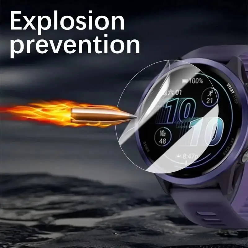 Soft Hydrogel Screen Protector Film For Garmin Forerunner 570 42mm 47mm HD Clear Smart Watch Protective Film For Forerunner 970