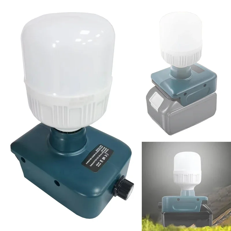 LED Bulb 12W Work Light for Makita Li-ion Battery 18 Volts Led Light Bulbs Protable Low Voltages Lamp Lighting Camp Outdoor