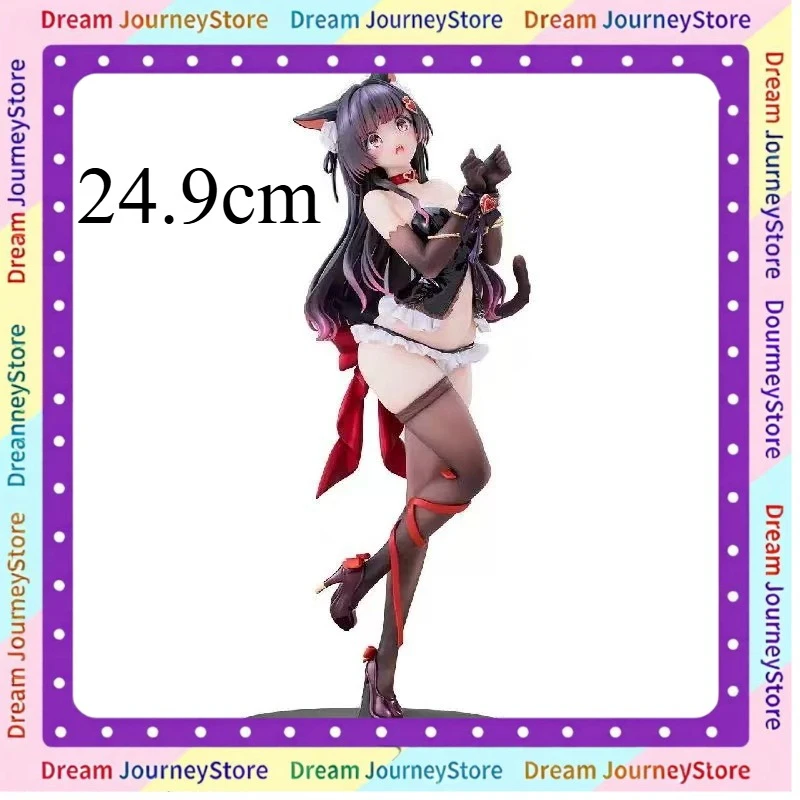 

В наличии Оригинальная фигурка SIKI ANIM удерживаемого кота 24,9 см Lovina, коллекционная модель для аниме-фана.