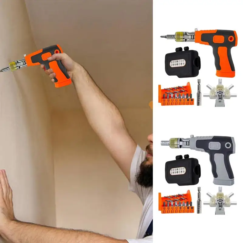 

Ratcheting Screw Driver 16 In 1 Multi Angles Electric Screwdriver Ergonomic Electronics Tool With 14 Various Sizes Bits Repair