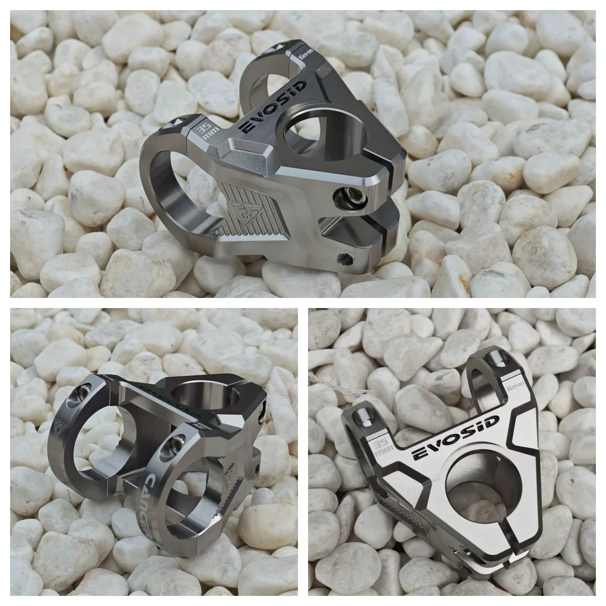 Mountain Bike High-Performance DH Downhill CNC Hollow Earth Slope Stem 31.8mm 35mm Diameter Stem
