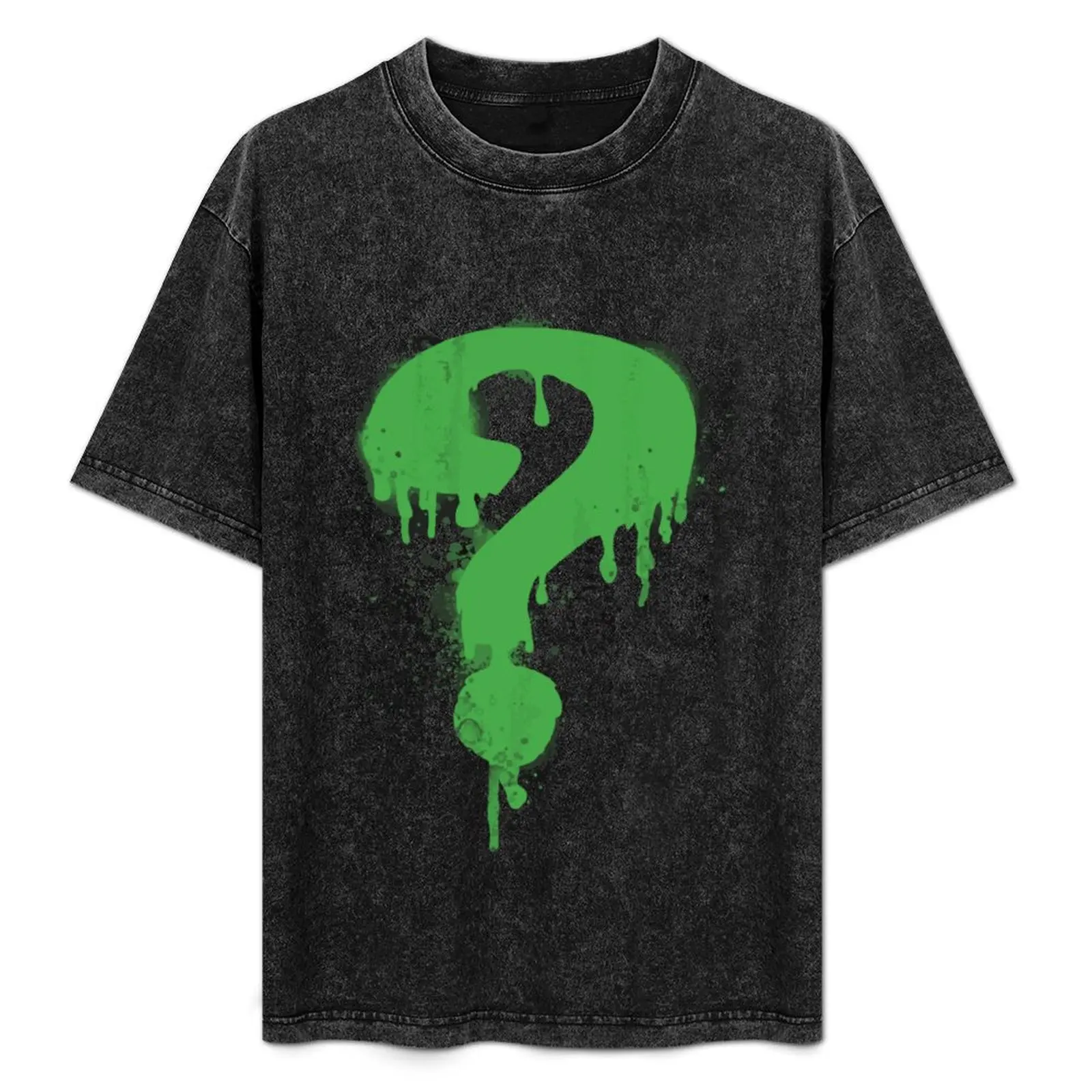 riddler question mark T-Shirt sports fans designer shirts vintage anime shirt tee shirts for men