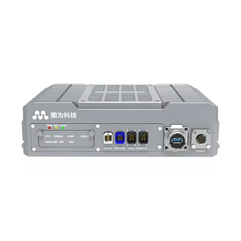 TWOWIN Jetson AGX Orin 64GB 200TOPS Industrial AI Box T930G Embedded Edge Computer GMSL M.2 PCIe NVMe SSD 8 GMSL
