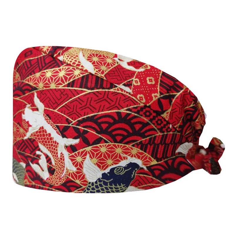 Casquette chirurgicale médicale réglable, 2 pièces, casquette d'infirmière et de médecin, chapeau de chirurgie de clinique dentaire, joli chapeau polyvalent pour femmes, gommage anti-poussière
