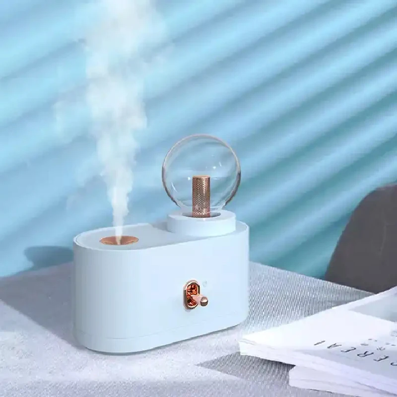 مرطب هواء صغير رائحة الناشر ، سطح المكتب العطر الناشر ، صغير المنزل قابلة للشحن USB البخاخ ، 7 ألوان الخفيفة ، 350 مللي