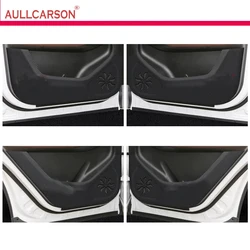 For Chery Jetour X90 Plus 2023 2024 Door Anti Kick Pad Protection Stickers Carbon Fiber Inner Side Edge Film Car Accessories