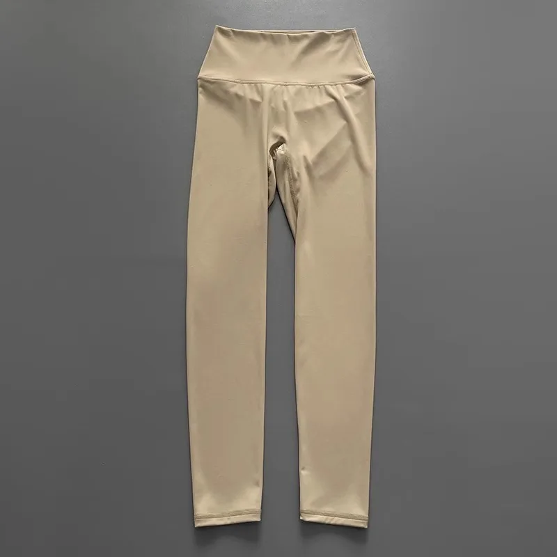 سراويل يوجا على طراز الدوبامين للنساء، سراويل لياقة بدنية مرنة ضيقة ذات ملمس عاري، سراويل رياضية للجري سريعة الجفاف