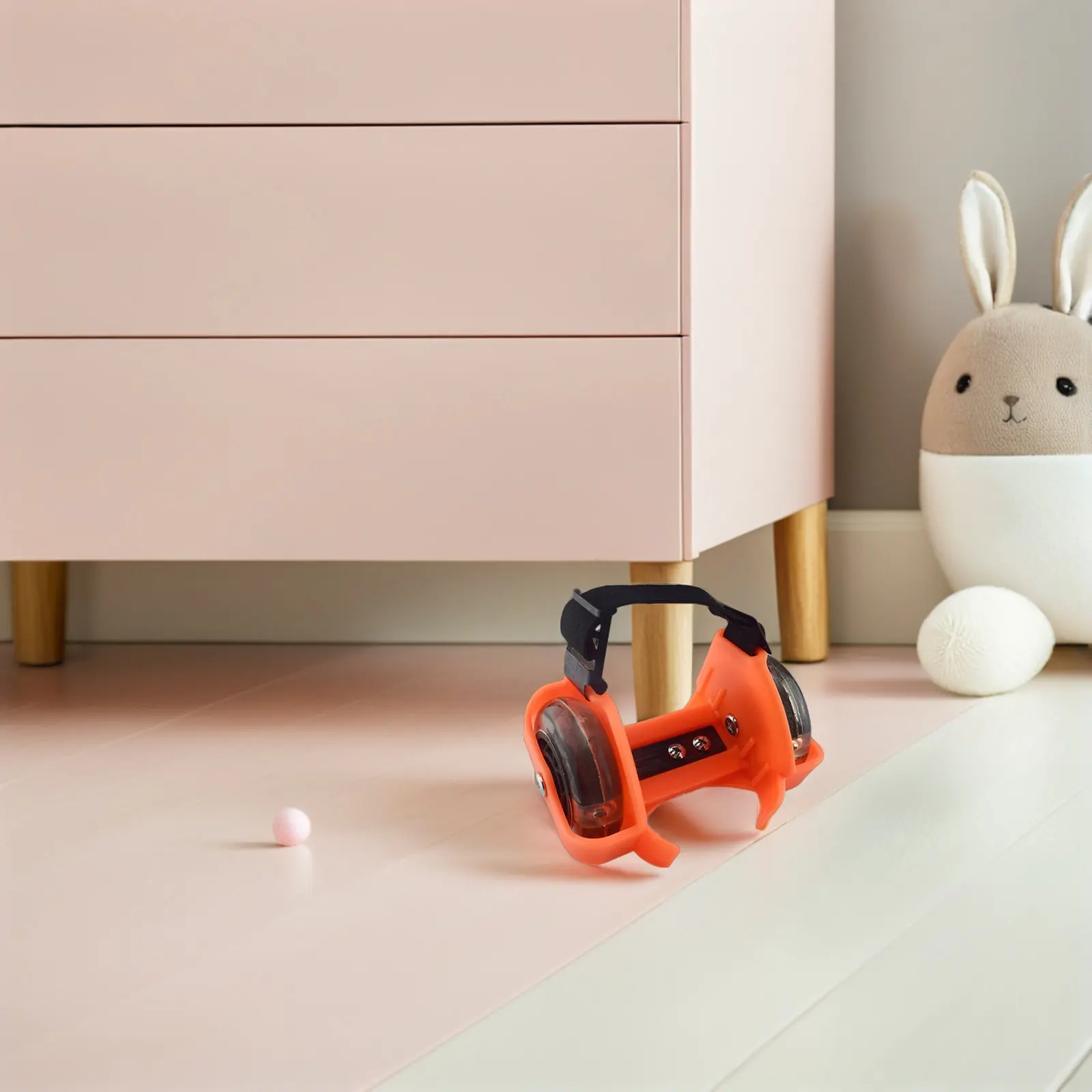 

Пара светящихся роликовых коньков с регулируемыми колесами на пятке, портативные, для активного отдыха, спорта и развлечений