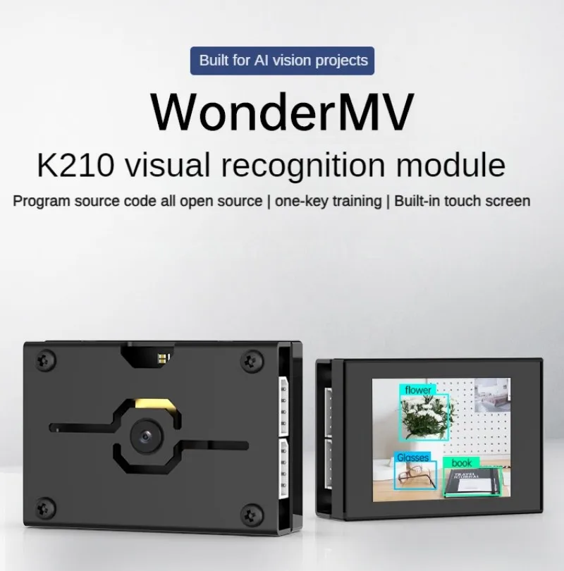 32G Card K210 Open Source Visual Recognition Module Image Facial Detection AI Camera for Python Development Board CanMV Sensor