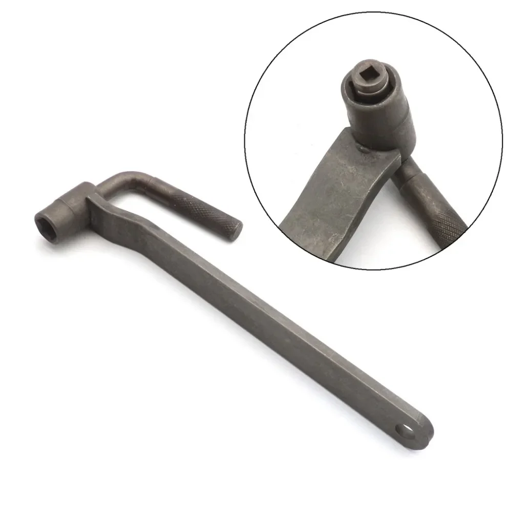 Motorcycle Engine Valve Adjustment Tool Square Hexagon Socket T Spanner Valve Screw Wrench 8mm 9mm 10mm Feeler Gauge 0.02 to 1mm