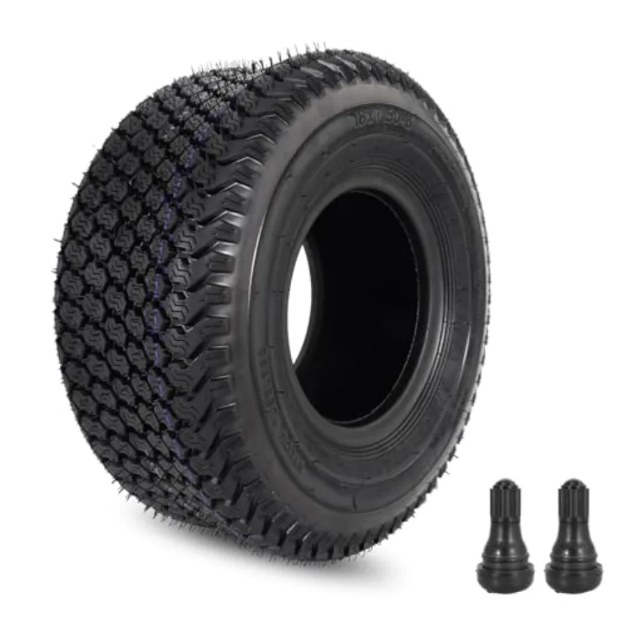 

Golf Cart Lawn Tractor with 2 Straight Valve Stems A Tubeless Tyre Suitable for Golf Carts and Lawn Mowers