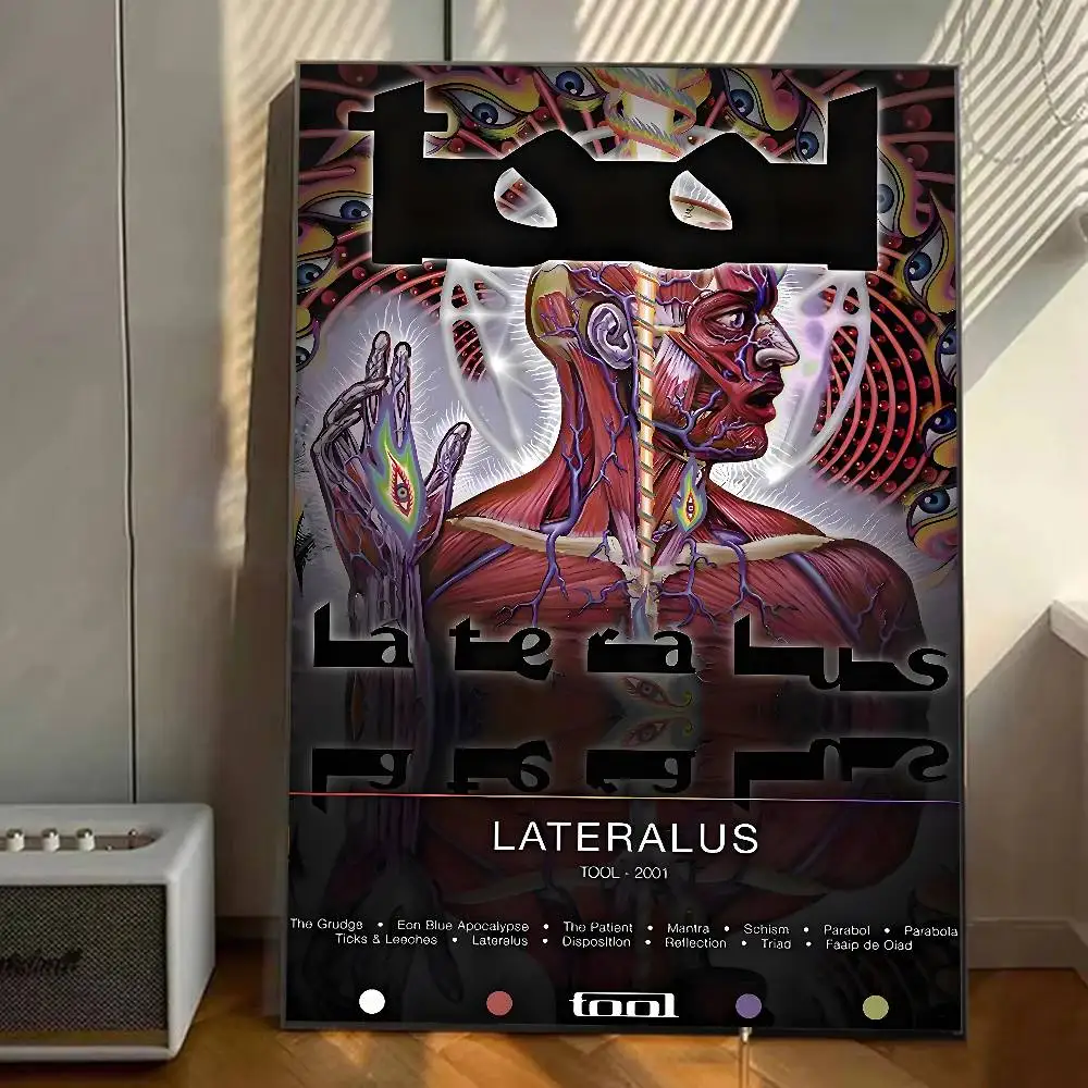أداة الفرقة Lateralus ملصق معرض يطبع ذاتية اللصق ديكور المنزل الديكور صور مطبوعة للحوائط غرفة المعيشة ملصق