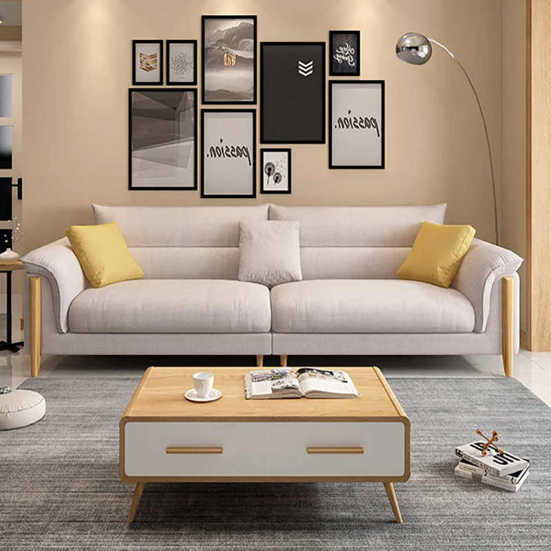 

High Quality Style Modern Design Fabric Sofa Set for Living Room Furniture Sectional Two Seats Sofa