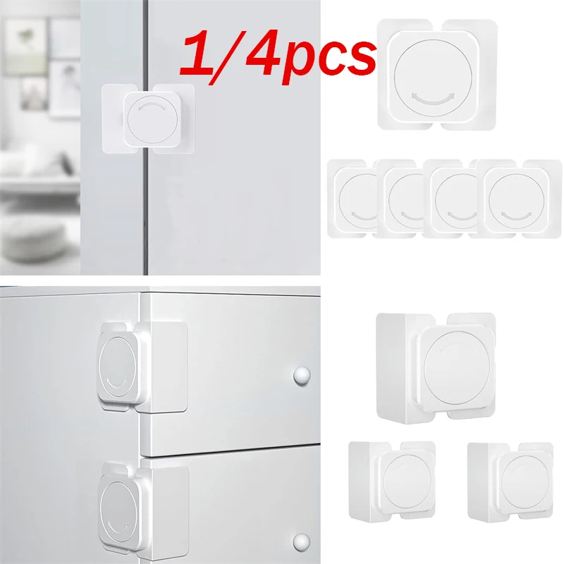 

Baby Safety Lock Multifunctional Anti Open Cabinet Buckle Children Refrigerator Cabinet Door Lock Kids Home Security Protection