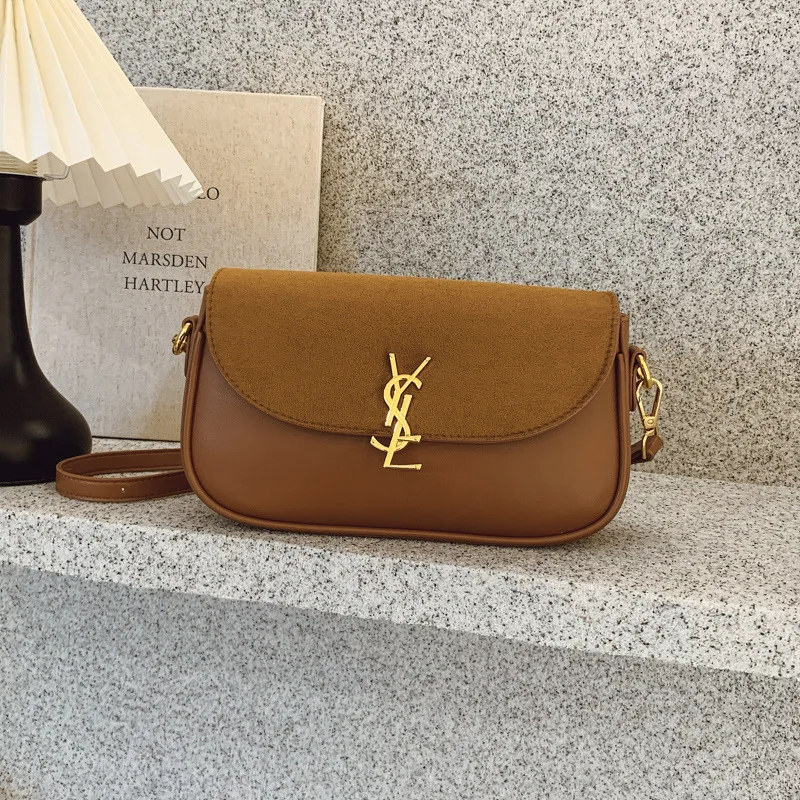 حقيبة تحت الإبط بسيطة لعام 2025 للنساء، محفظة كتف بسيطة عبر الجسم، حقيبة أنيقة للركاب، حقيبة يد أساسية للاستخدام اليومي #1