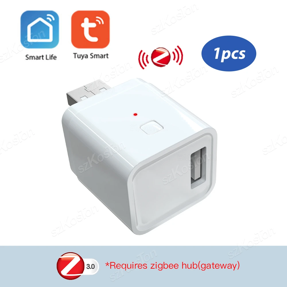 Tuya WiFi/Zigbee Smart USB Adapter Stecker 1/2/3 Gang Smart Leben APP Timing DIY EIN/AUS Controller Funktioniert mit Alexa Google Hause