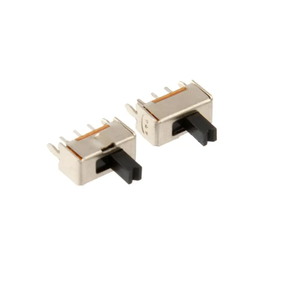 

-12D07VG4 4mm 2 Position 1P2T PCB Panel Vertical Slide Power Switch 10 pcs