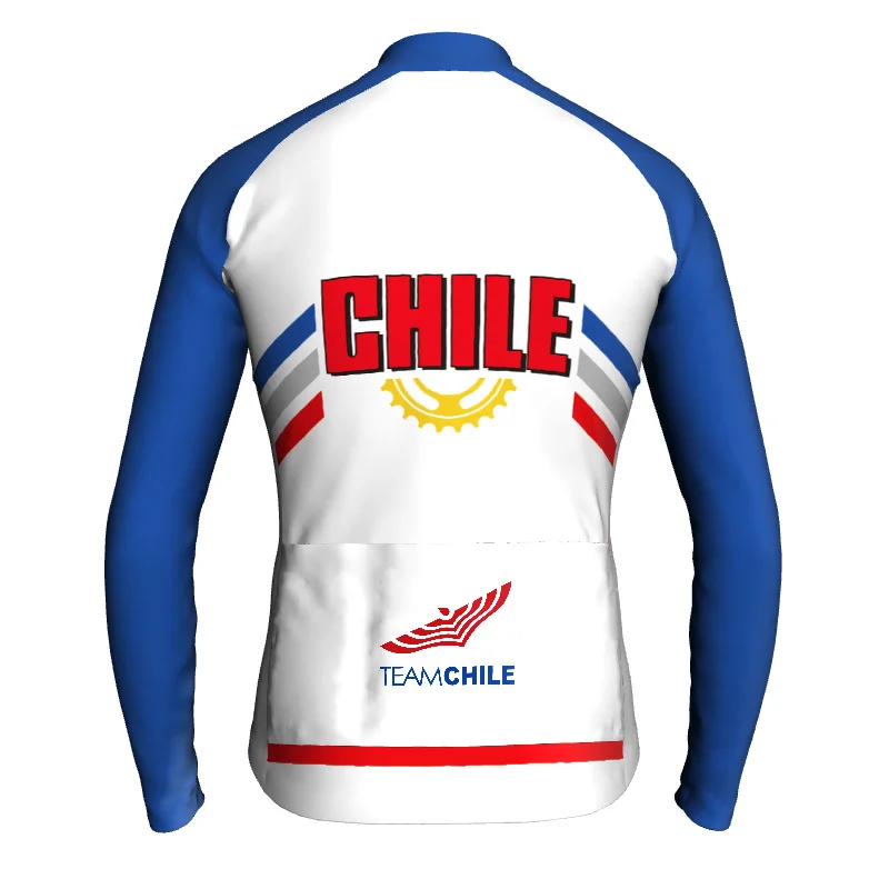 Cycling Wear Long Sleeve Shirt Road Sweater Chile Bike Top MTB Jersey Motocross Jacket Bib Coat Clothing Rider Trip Colorful