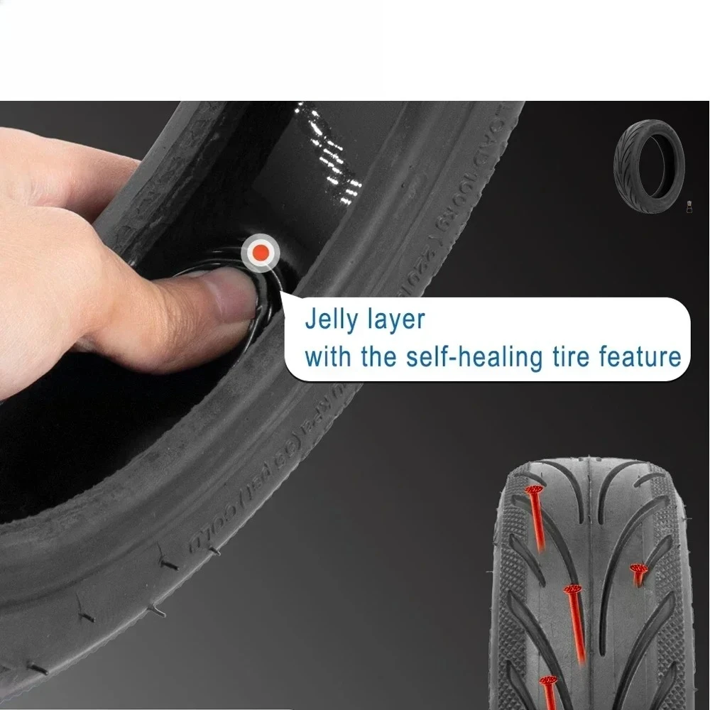 

Suitable for Ninebot E2 Pro Electric Scooter 60/70-6.5 Tubeless Tire Front Rear Tires Parts KickScooter TIre Accessories Replace