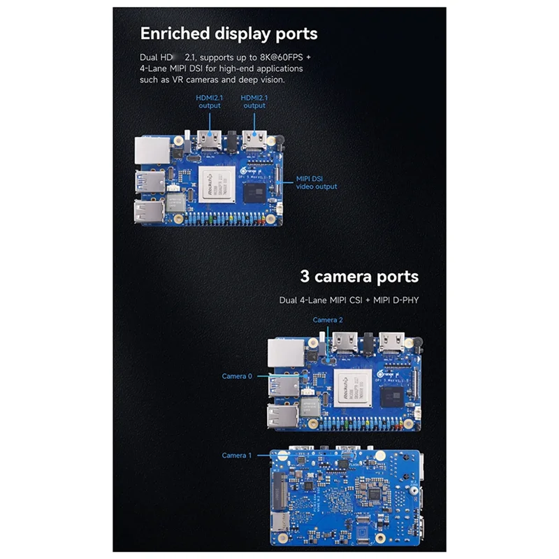 新しい! Orange Pi 5 Max 16GB RAM - Orange Pi 5 Max Rk3588 のレビューと価格