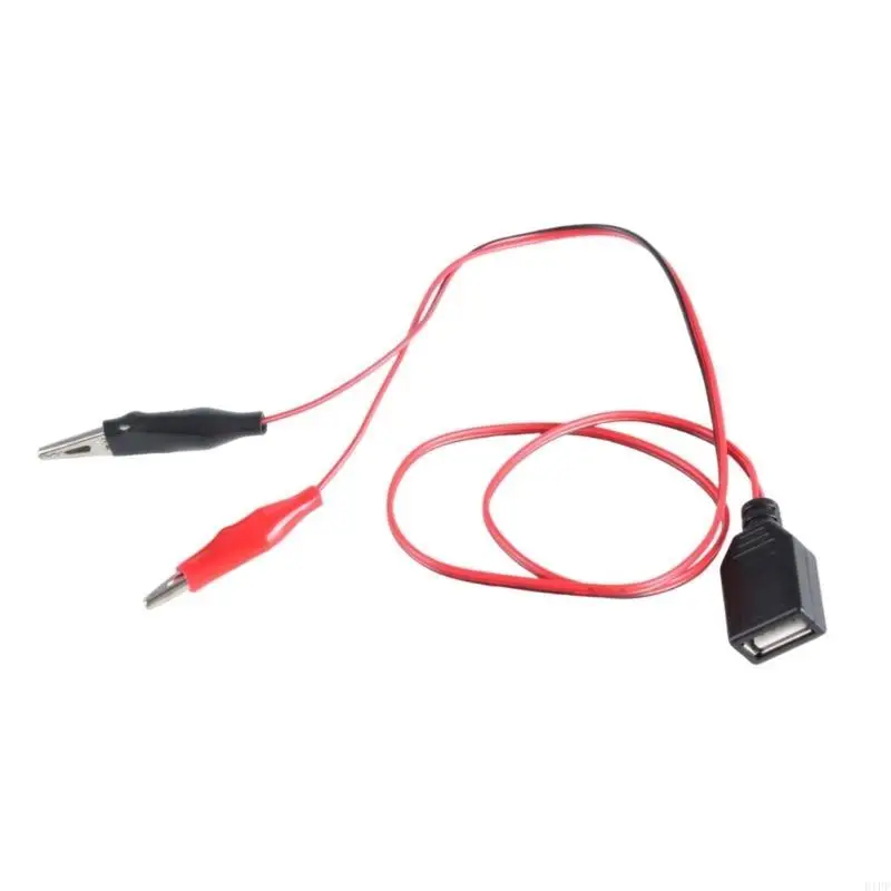 학교, 공장, 회사 사용, 60cm 용 2 클램프 다기능 테스트 케이블이있는 E1PF USB 5V 테스트 라인