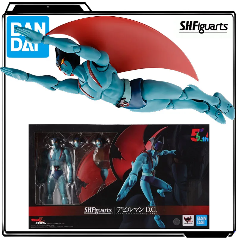 

Оригинальная аниме-фигурка Bandai S.H.Figuarts Devilman на 50-летие, версия. Фигурки, игрушки для мальчиков, детский подарок, Коллекционная модель