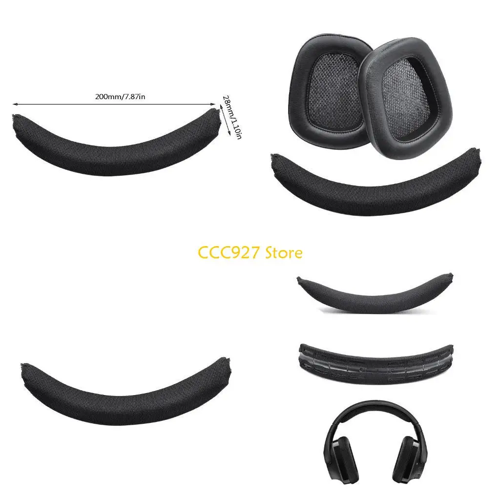 

B03F Мягкая подушка для наушников для G533, сменные амбушюры для наушников, гарнитуры, наушники для головы
