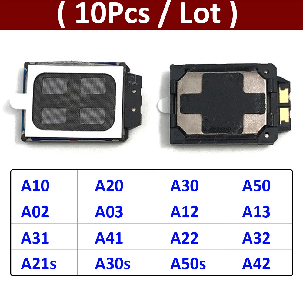

10 шт., динамик для Samsung A10 A20 A30 A50 A02 A31 A21s A30s A50s A03 Core A22 A32 4G
