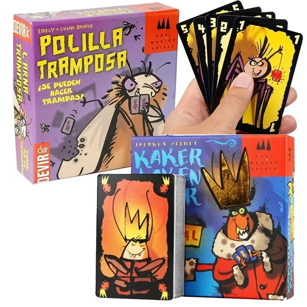 Mogel Motte Polilla Tramposa Card Game Devir-game Moth Cheate /Royal Xiaoqiang Cheating Moth