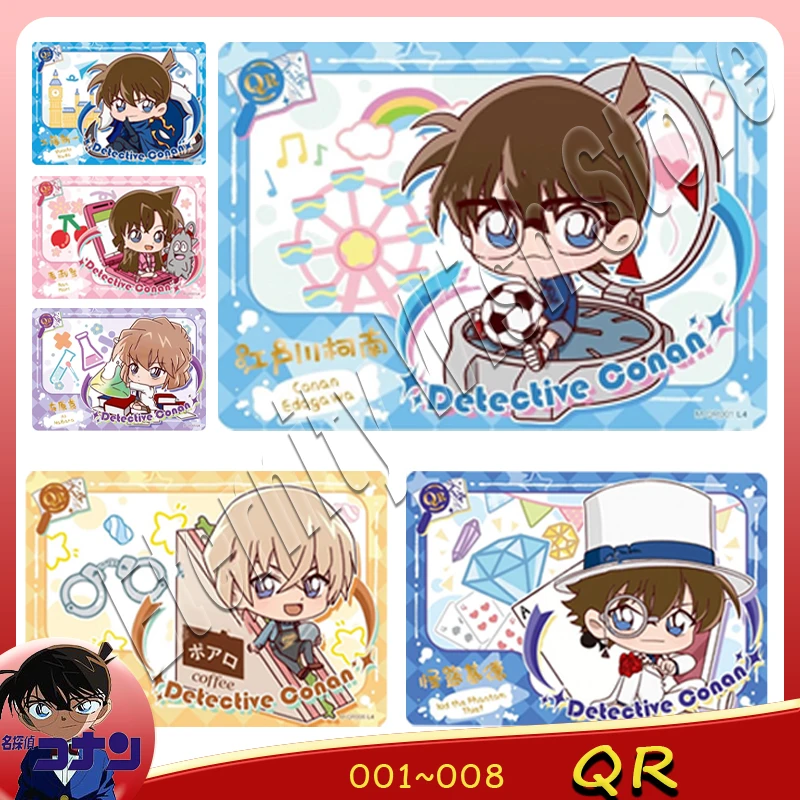 Original QR Series 001-008 Detective Conan  Rachel Moore Jimmy Kudo Anita Hailey Kuroba Kaito