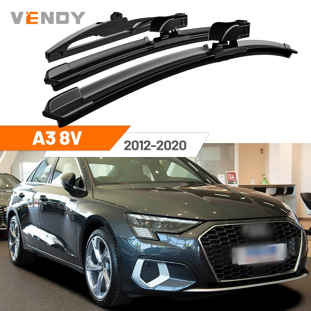 

Для Audi A3 8V 2012-2020 (2013, 2014, 2015, 2016, 2017, 2018, 2019) Комплект передних и задних дворников стеклоочистителей