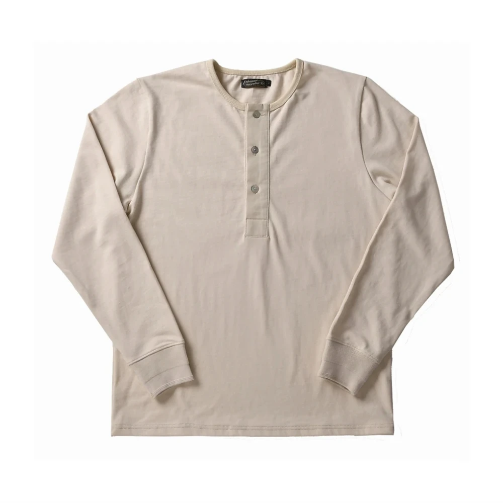 

Men's Long Sleeves Henley Shirt, Spring Autumn T-shirt