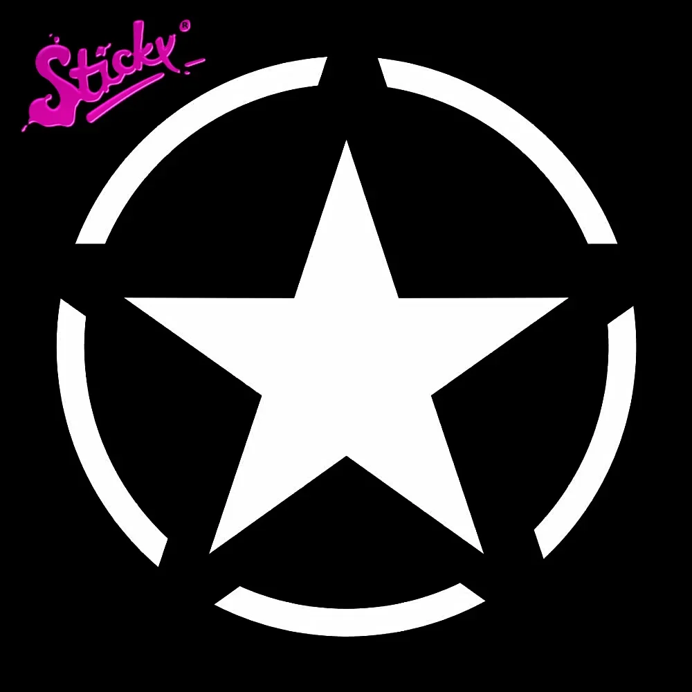 

Off-road camper stickers with stars Vinyl Car Stickers - Waterproof Decals for Cars, Trucks, SUVs,Window ,Bumper, Laptop