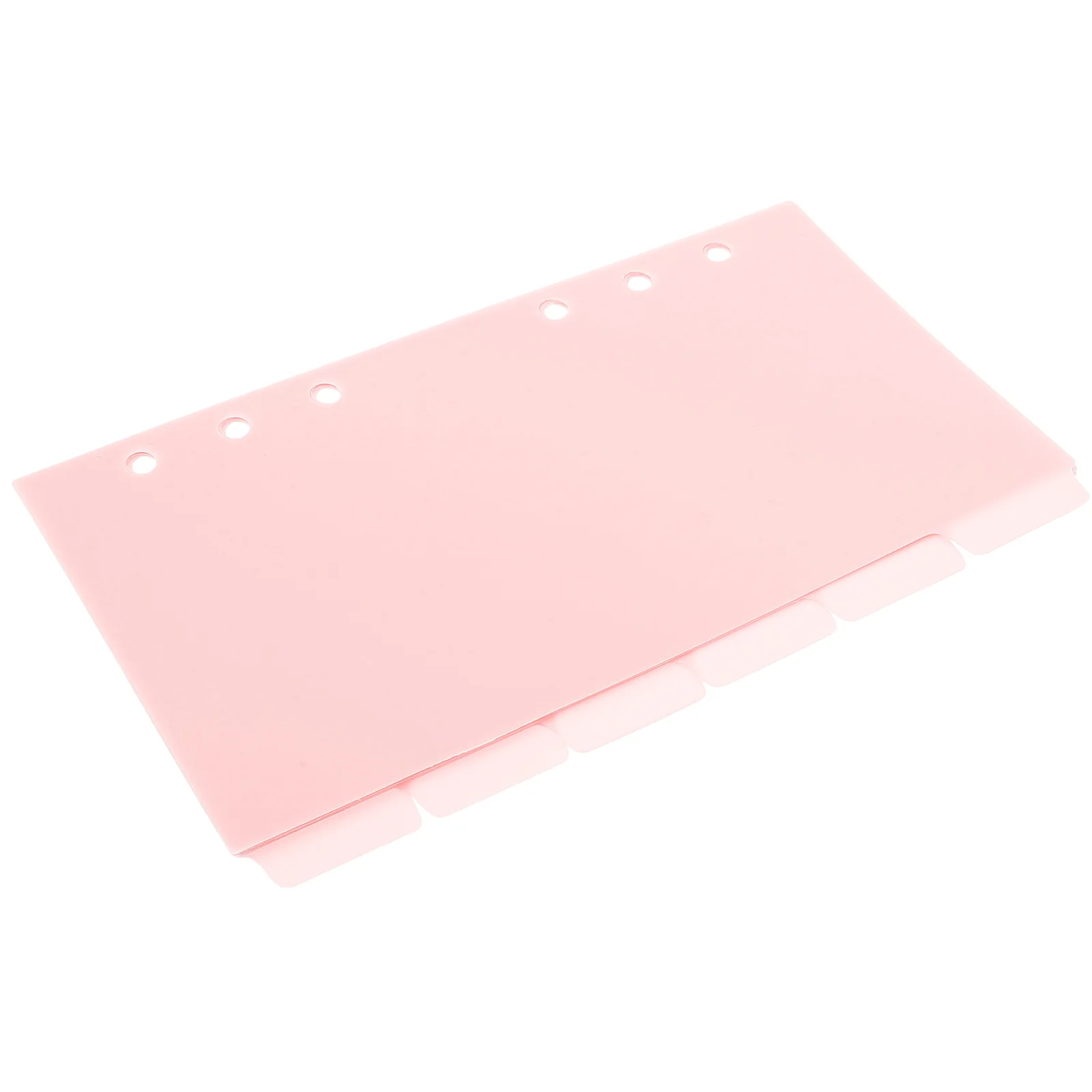 

Plastic Binder Dividers With Tabs 6 Sheets Index Divider Pages Aesthetic Notepad Supplies For Planners Notebook Paper