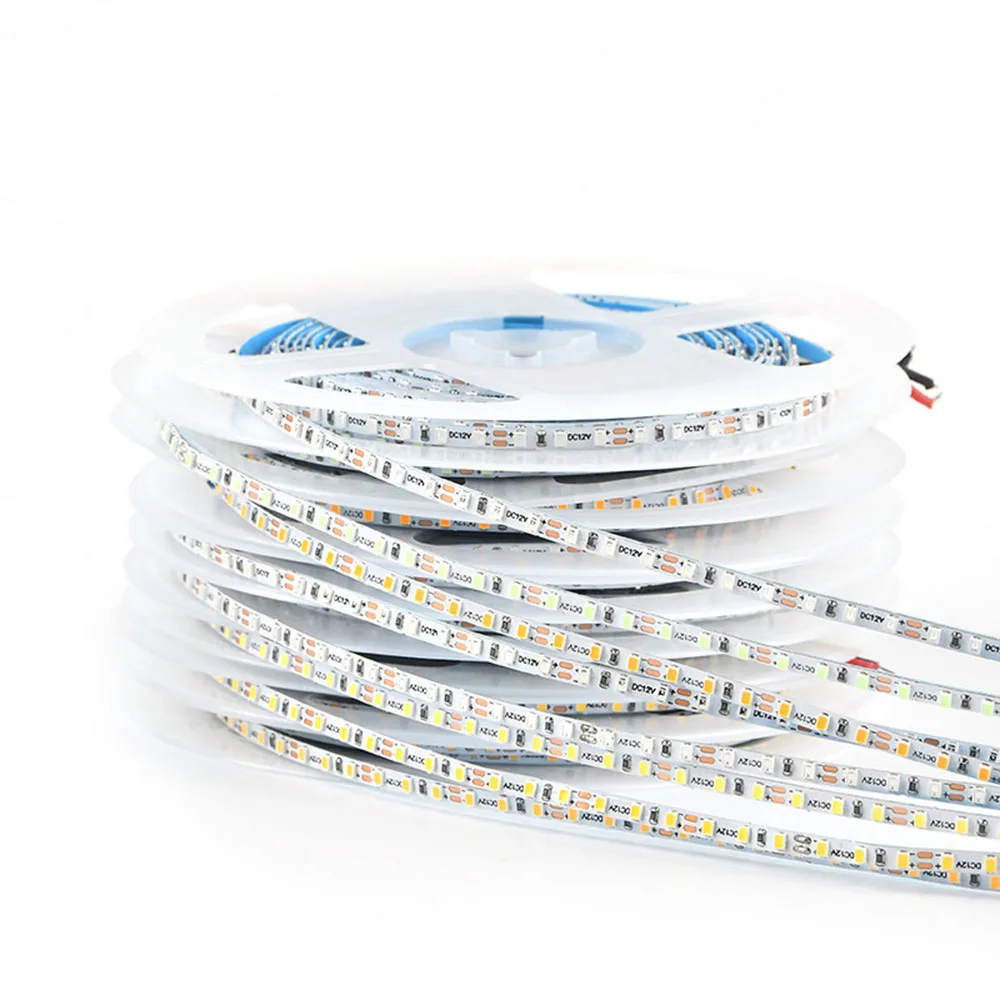 

50m 3mm Ultra Thin LED Strip Light 2016 12V LED Strip Ribbon Lamp Tape Colorful Strip 4000K/Blue/Green/Red/Orange for Room Decor