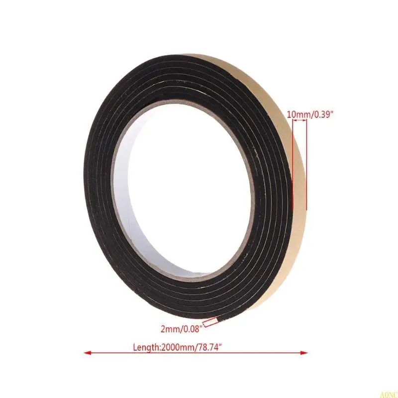 A0NC 5PCS 2M เตาแก๊สสำหรับหม้อหุง ร่องแอนติโปลิ่งแถบปิดเทปเทปครัว T