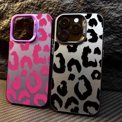 Leopard Print Luxury Matte Hard Case for Samsung Galaxy S24 S23 S22 S21 Ultra Plus FE A54 A34 A24 A14 A73 A53 A33 5G Note 20