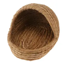 Blesiya Straw Handcraft Nest for Pet Small Animals Birds / Gerbil / Bunny