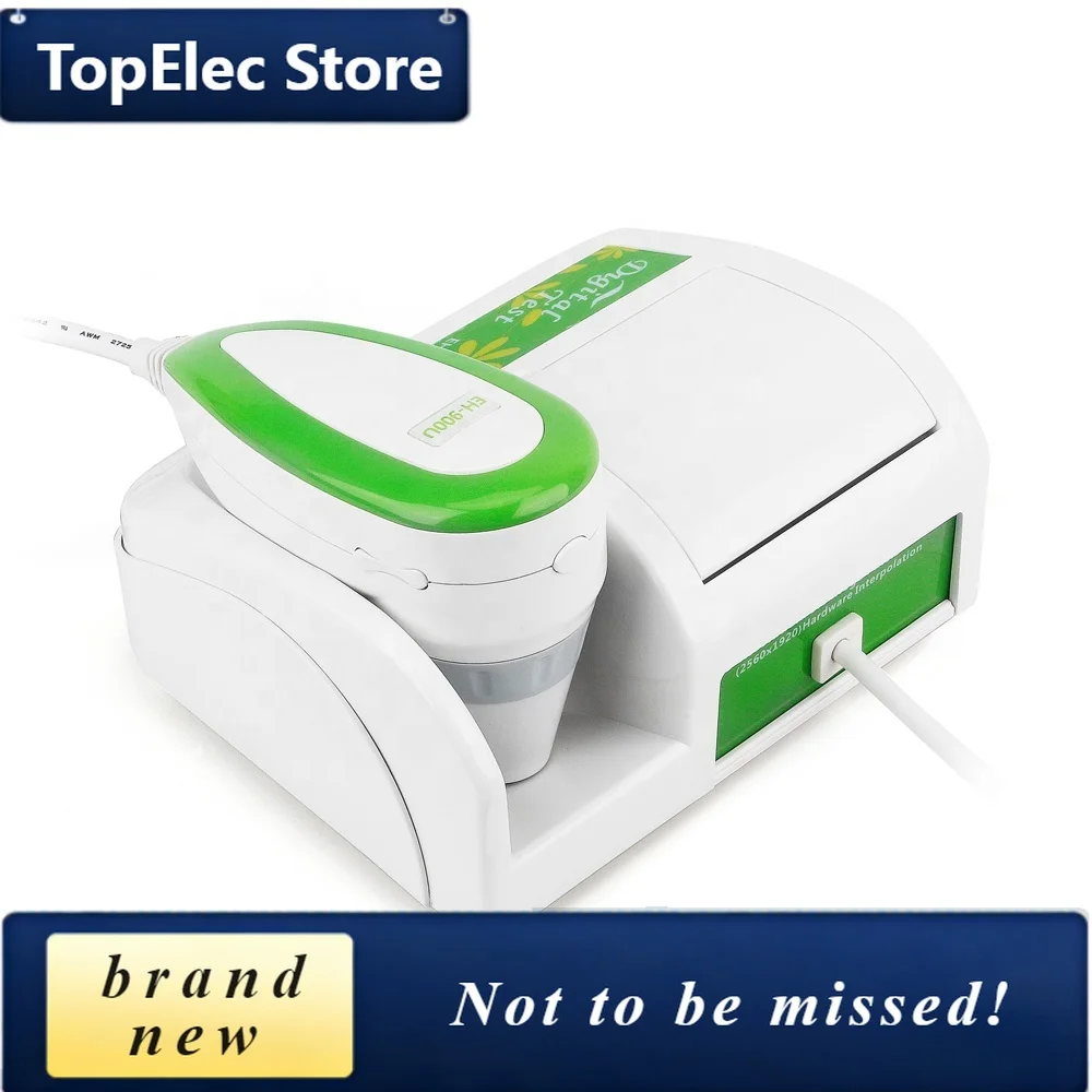 TopElec portable digital skin test analysis analyzer machine/skin scanner moisture facial analyzer for face