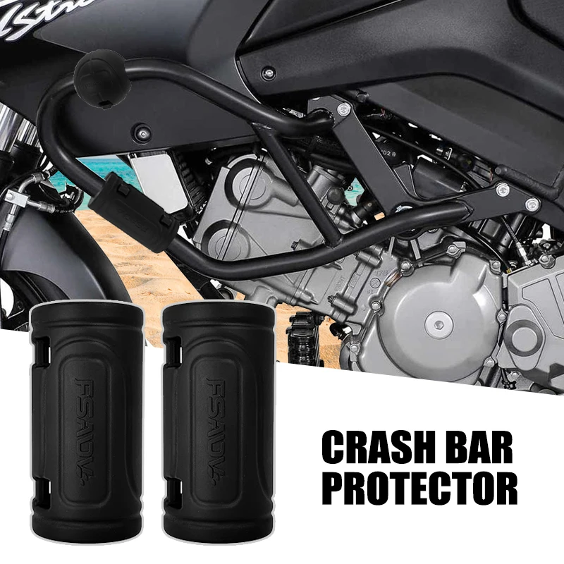 

25 мм защита двигателя, защита бампера, декоративный блок для Suzuki Vstrom 650 1000 250 1050 xt DL1000 DL650 vstrom650