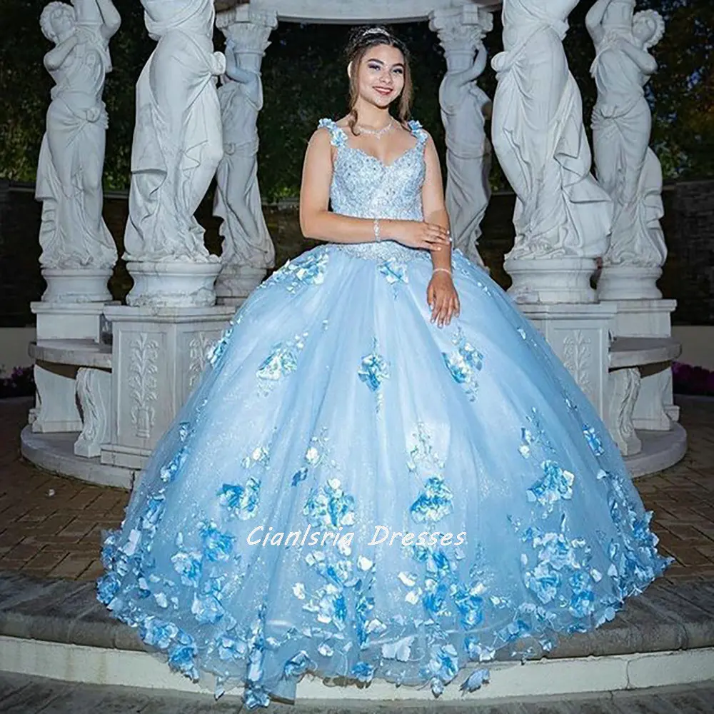 Princesse rose Quinceanera Robe avec Cape Wrap Caftan Appliques Paillettes Fleurs Fête Sweet 16 Robes De 15 Ans