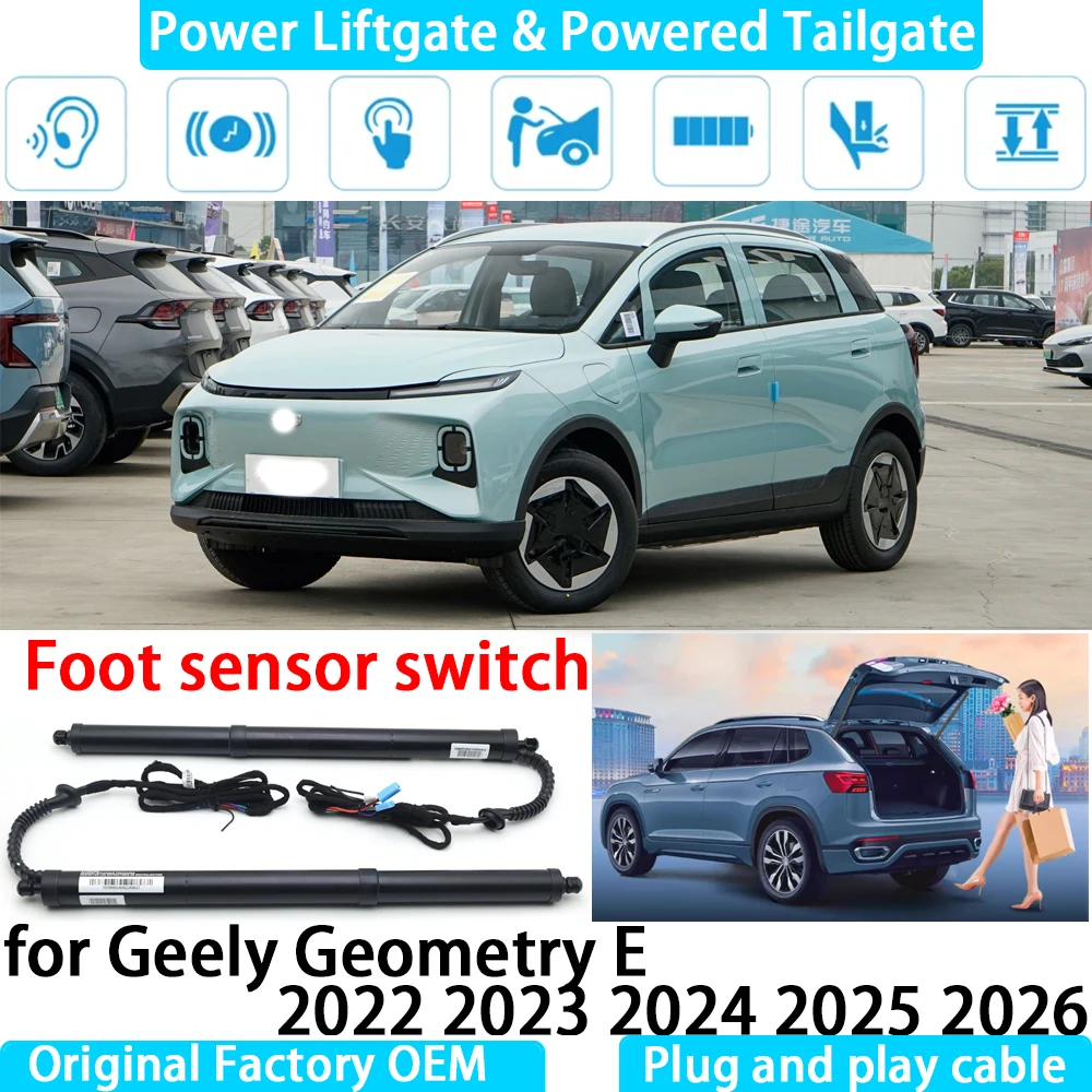 

for Geely Geometry E 2022 2023 2024 2025 2026 Automatic Electric Power Liftgate Powered Tailgate Strut Tail Gate Lift System