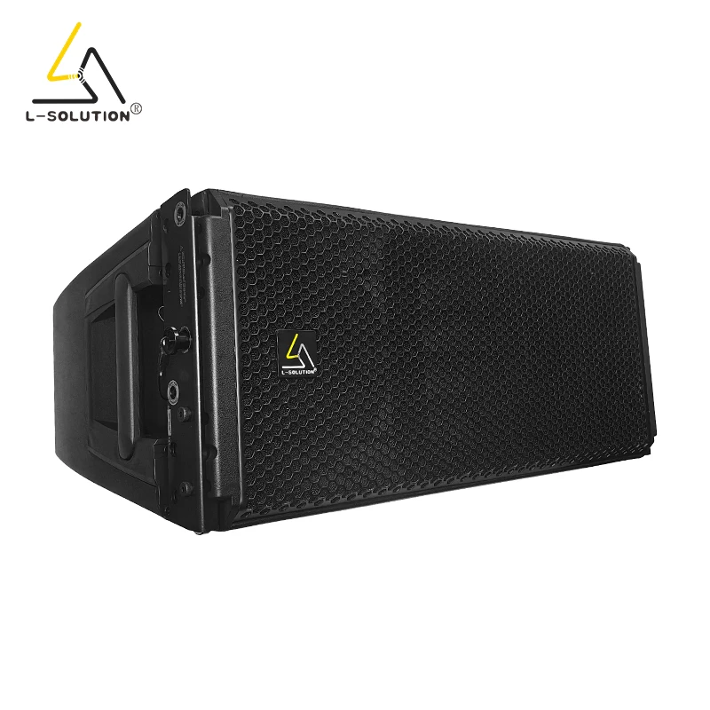 L-solution H30 Dual 10 Inch 4-Channel 2 Way Active Line Array Speakers Professional AudioSound System 2200W High Quality
