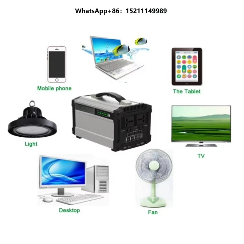 High Quality Hot Sales 500Wh Solar Panel Portable Energy Box Solar Generator Kit