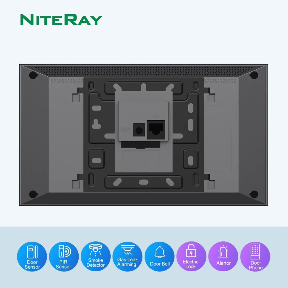 i55A 1080P Real-time SIP Video Intercom IP Video Door Phone PoE Doorbell Built-in Bluetooth 5.0 and 2.4GHz/5G WiFi