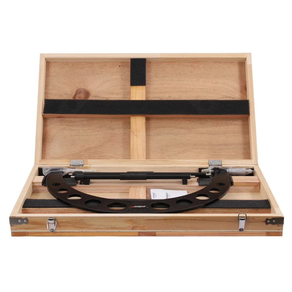 Dasqua 500-600mm Outside Micrometer With Adjustable Anvils Wide Measuring Range
