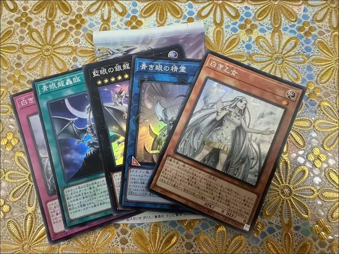 Yugioh Caixa Oficial Duel Monsters 25a Estrutura Deck Advento dos Olhos do Azul SD47 Coleção Japonesa Com Bolsa Reforçada