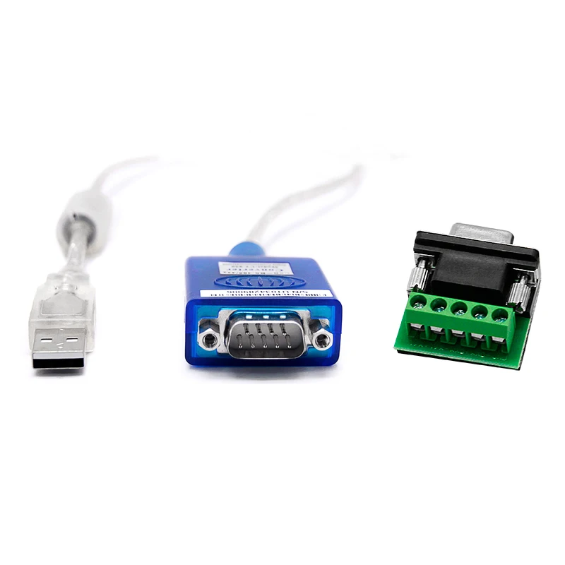 UOTEK 1.5M RS485 RS422 to USB Cable Adapter FTDI Chipset DB9 Male Connector USB RS485 RS422 Converter UT-890A