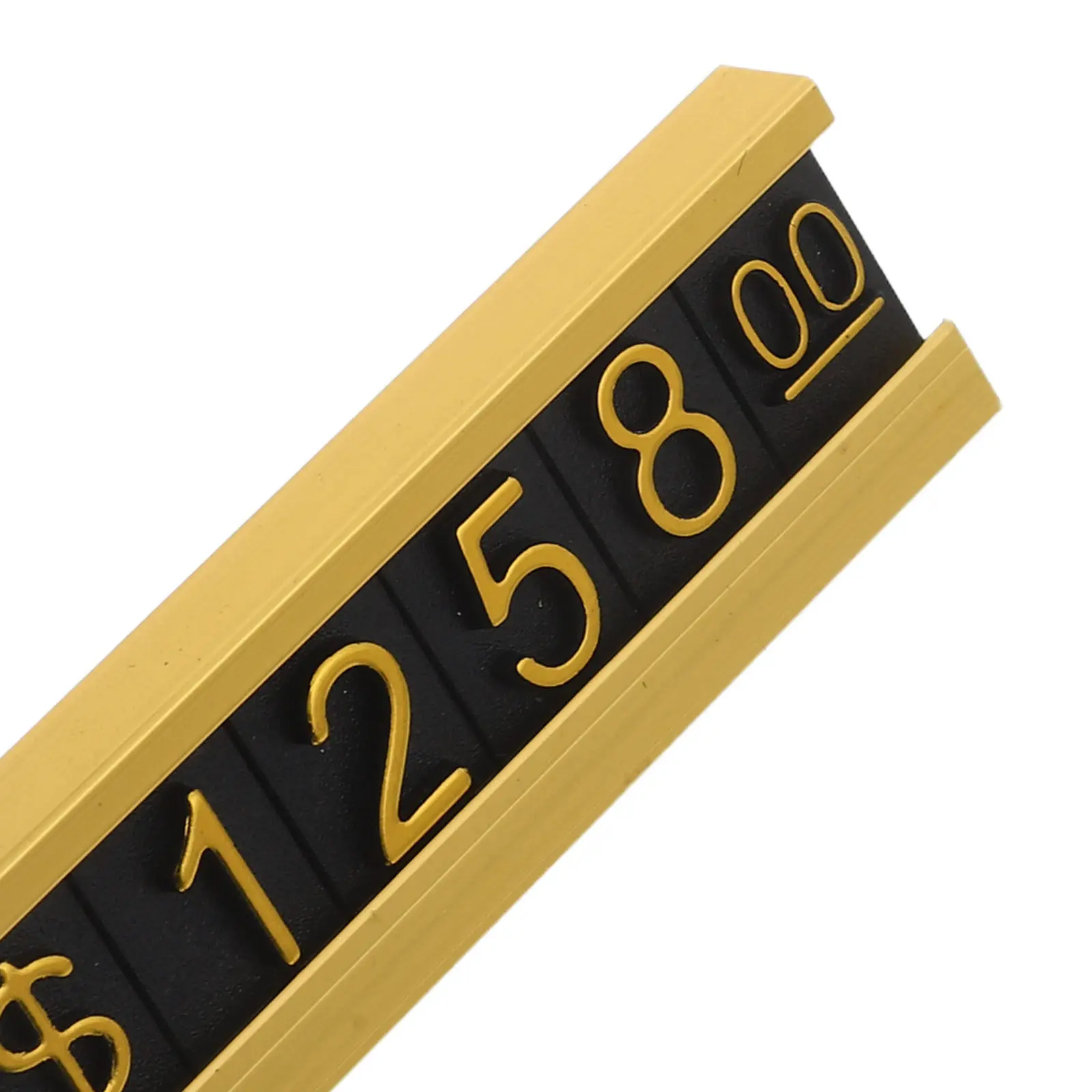 16Sets Price Display Cubes Adjustable Number Letter Price Tag Blocks for Jewelry Store Counter Retail Shop Merchandising Sign