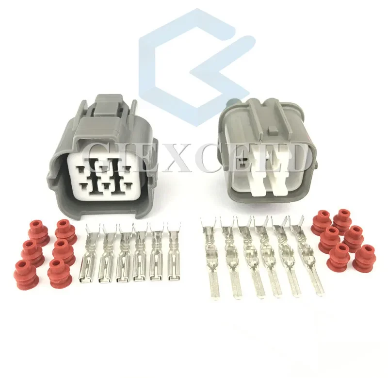 

6 Pin 6189-0133 6188-0175 Waterproof Automotive Connector AC Assembly Auto Motor Wiring Socket